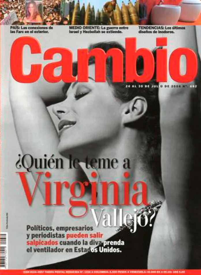 Virginia Vallejo Portadas de Revista